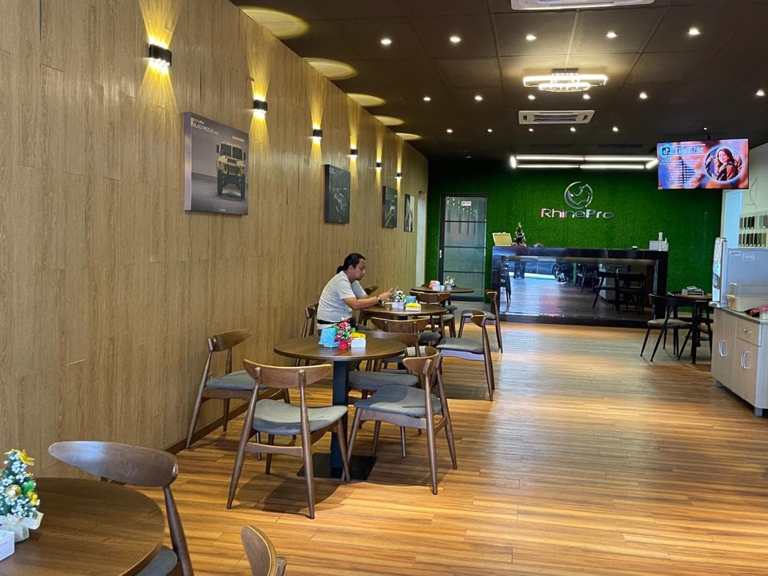 Customer waiting area seating at SIFU CERMIN Senawang HQ